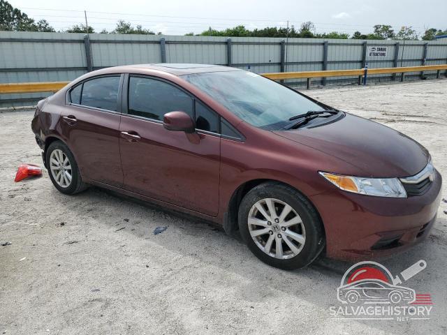 19XFB2F97CE048855 2012 HONDA CIVIC photo no. 4