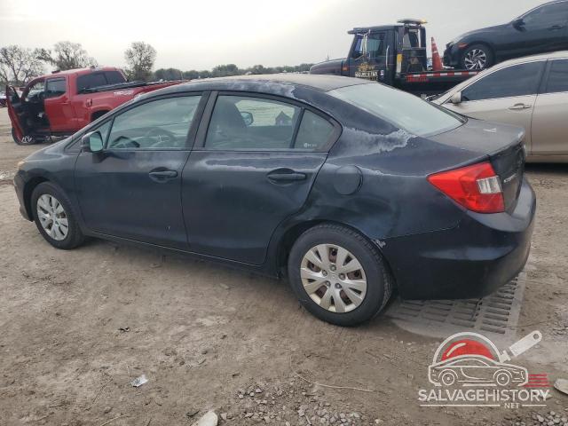2HGFB2E5XCH516050 2012 HONDA CIVIC photo no. 2
