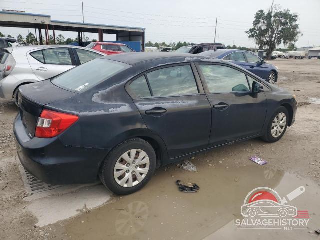 2HGFB2E5XCH516050 2012 HONDA CIVIC photo no. 3