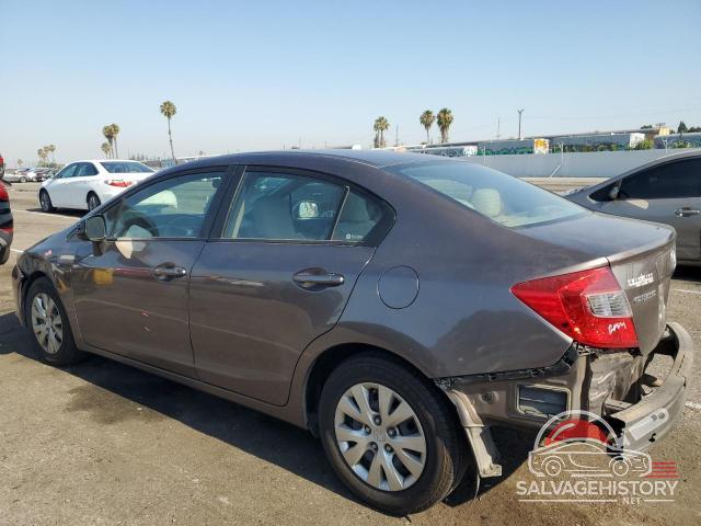 2HGFB2F51CH582923 2012 HONDA CIVIC photo no. 2