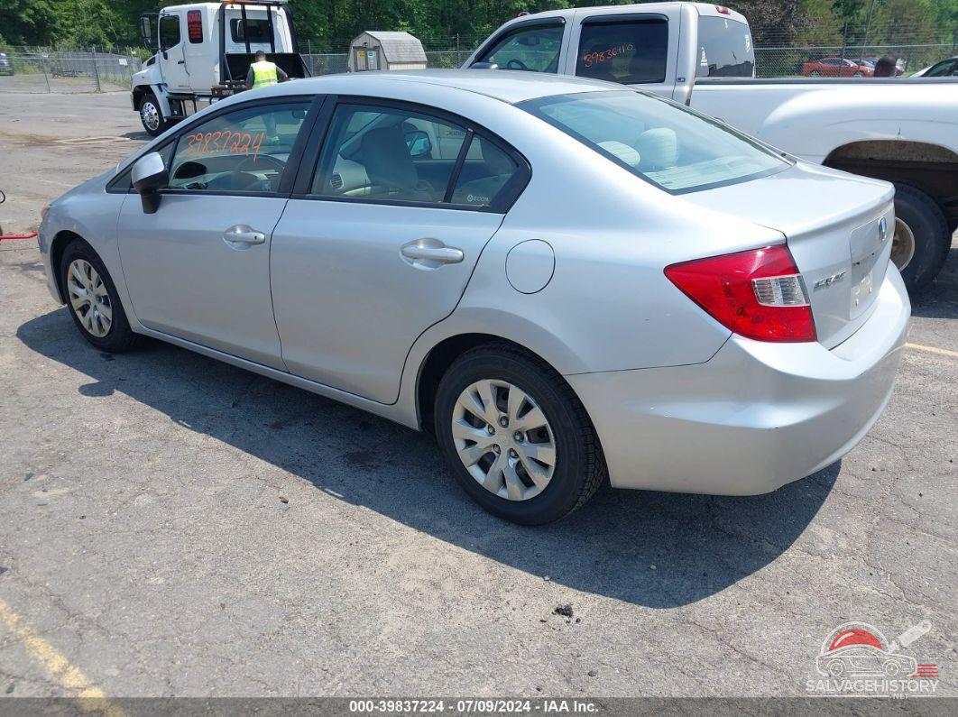 2HGFB2F51CH597745 2012 HONDA CIVIC photo no. 3