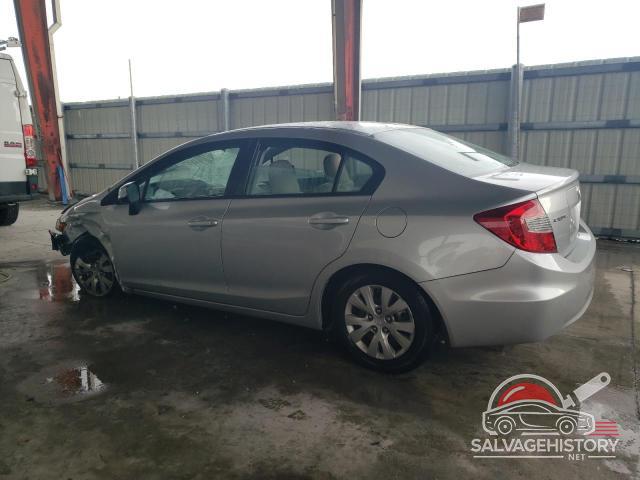 2HGFB2F56CH327779 2012 HONDA CIVIC photo no. 2