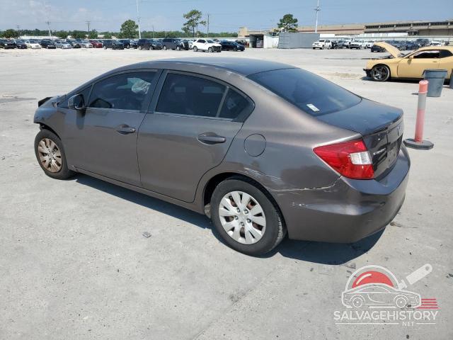 2HGFB2F57CH509426 2012 HONDA CIVIC photo no. 2