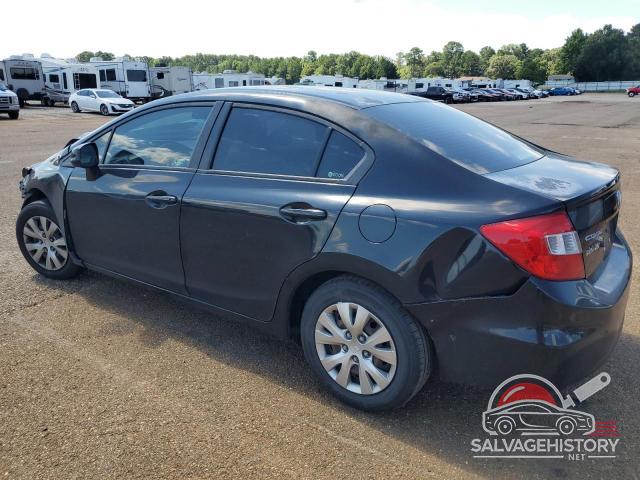 2HGFB2F59CH595225 2012 HONDA CIVIC photo no. 2