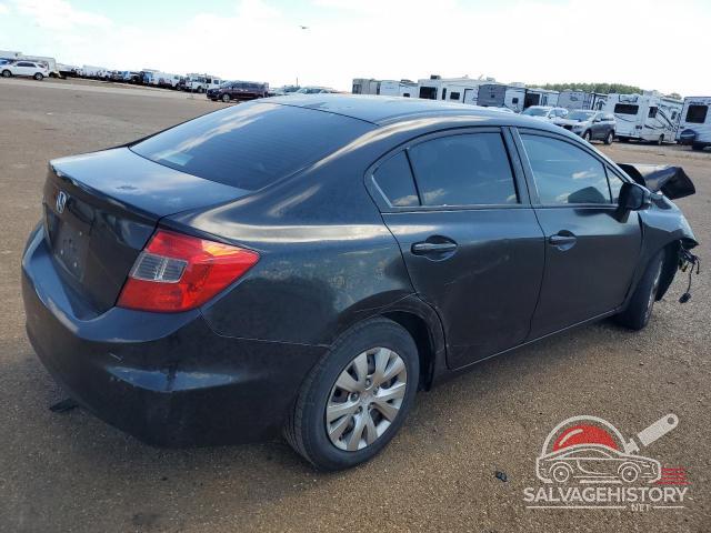 2HGFB2F59CH595225 2012 HONDA CIVIC photo no. 3