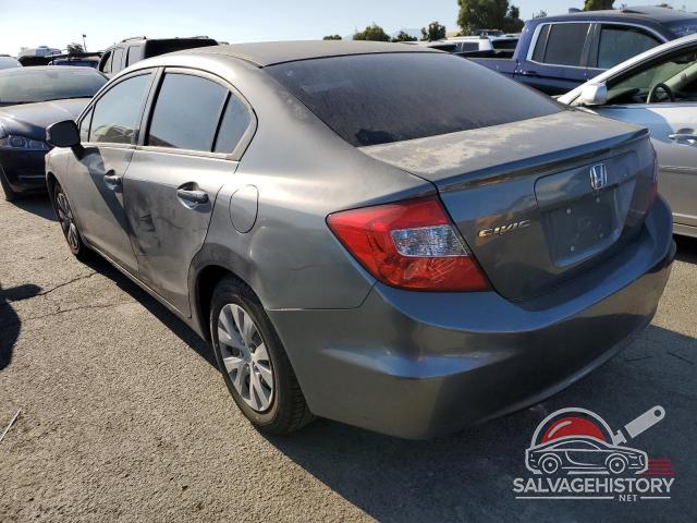 JHMFB2F59CS004591 2012 HONDA CIVIC photo no. 2