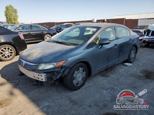 JHMFB4F34CS004637 2012 HONDA CIVIC photo no. 8
