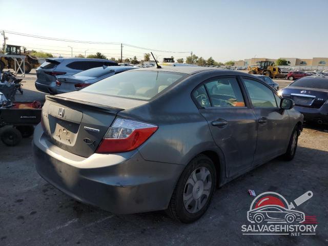 JHMFB4F34CS004637 2012 HONDA CIVIC photo no. 3