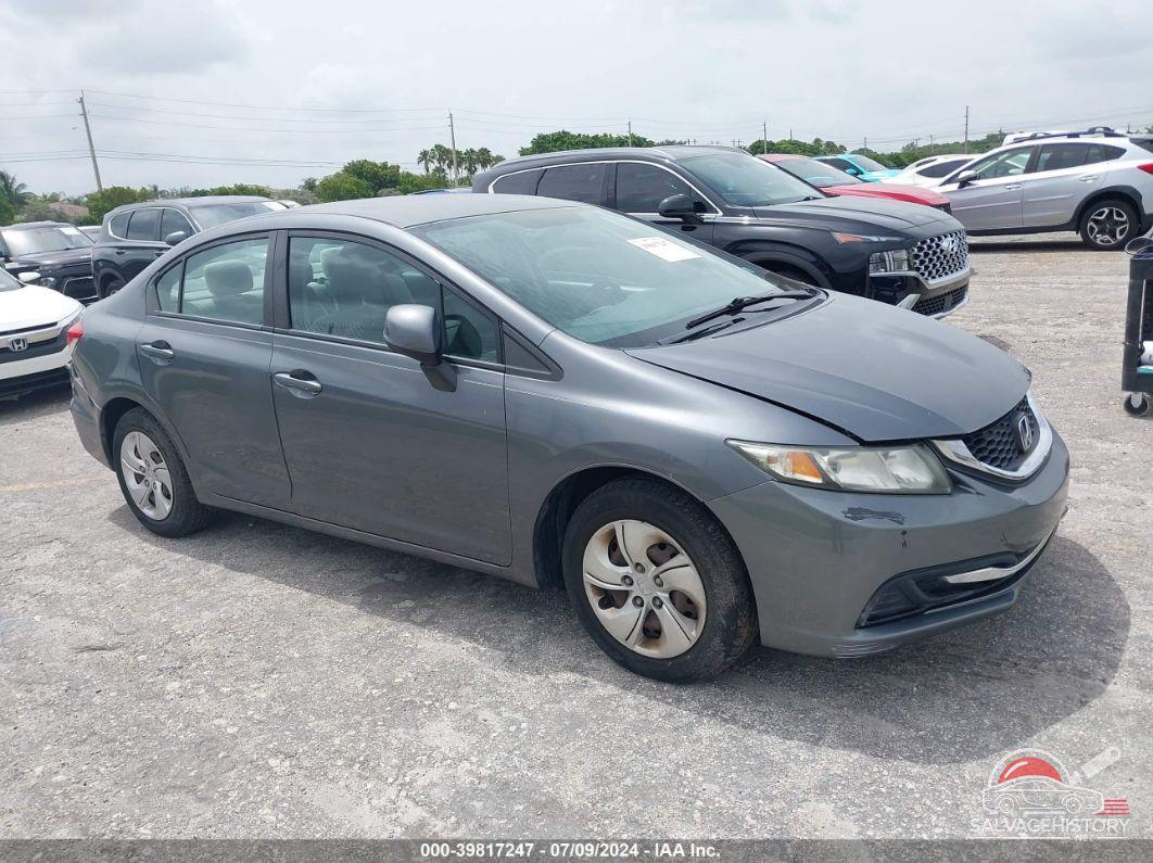 19XFB2F55DE070951 2013 HONDA CIVIC photo no. 6