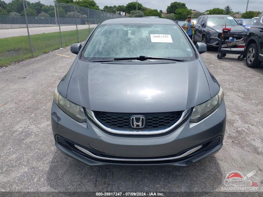 19XFB2F55DE070951 2013 HONDA CIVIC photo no. 6
