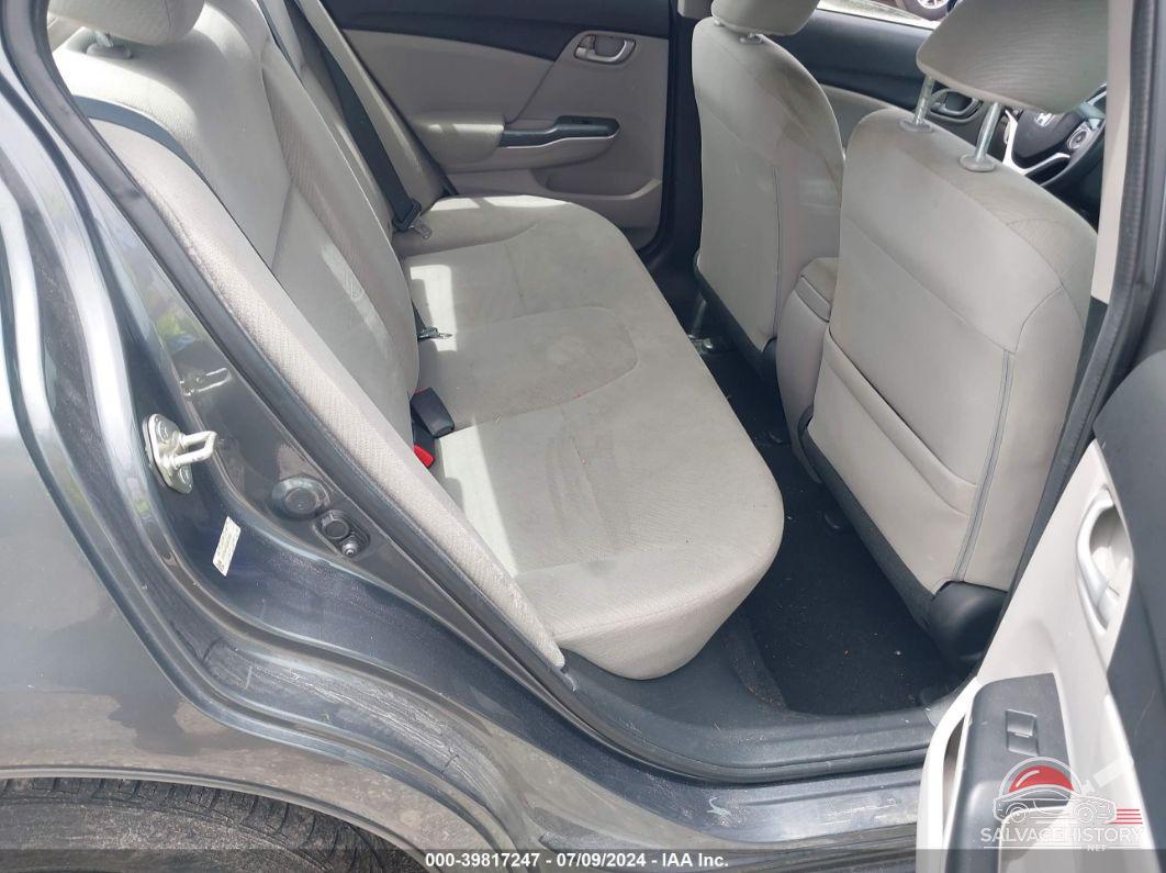 19XFB2F55DE070951 2013 HONDA CIVIC photo no. 8