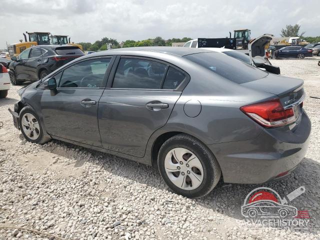 19XFB2F56DE038977 2013 HONDA CIVIC photo no. 2