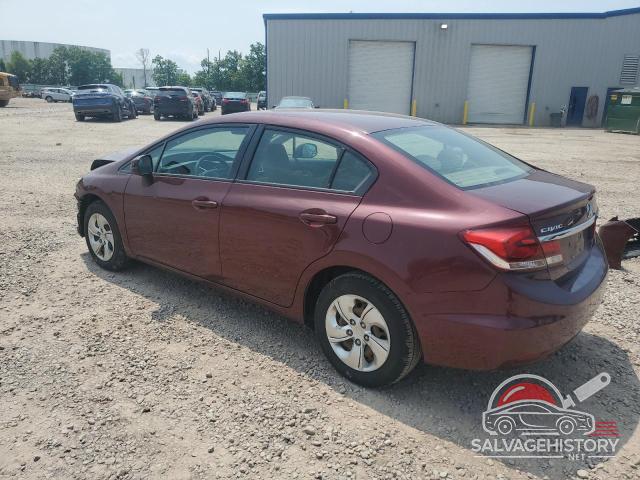 2HGFB2F50DH536002 2013 HONDA CIVIC photo no. 2