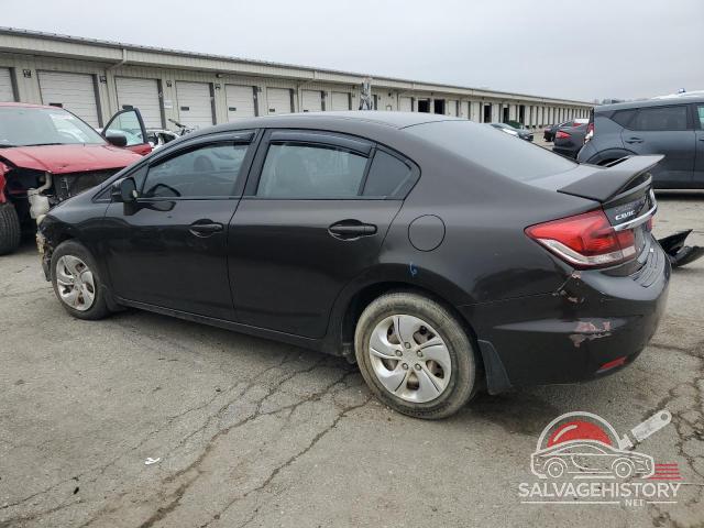 2HGFB2F57DH569336 2013 HONDA CIVIC photo no. 2