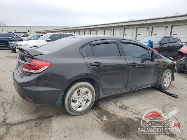 2HGFB2F57DH569336 2013 HONDA CIVIC photo no. 3