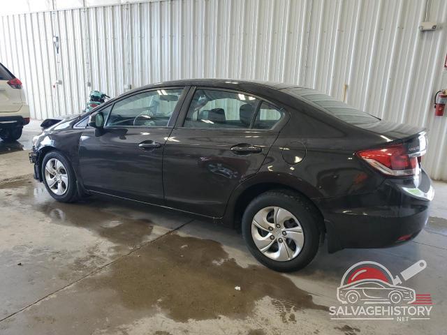2HGFB2F58DH593581 2013 HONDA CIVIC photo no. 2