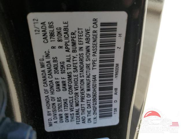 2HGFG3B06DH501644 2013 HONDA CIVIC photo no. 13