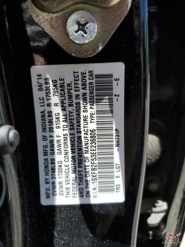 19XFB2F53EE236806 2014 HONDA CIVIC photo no. 12