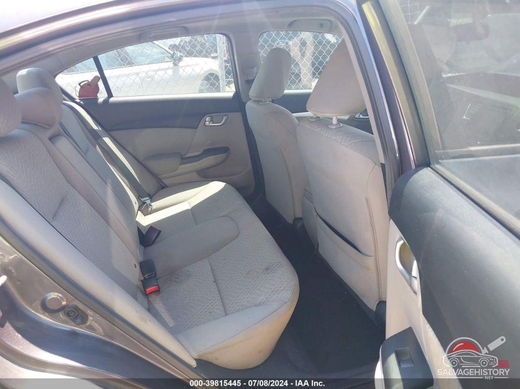 19XFB2F86EE016490 2014 HONDA CIVIC photo no. 8