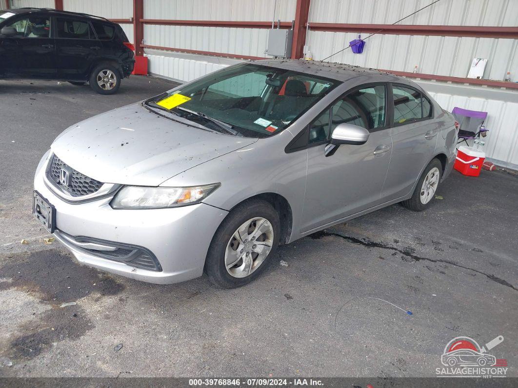2HGFB2F53EH506283 2014 HONDA CIVIC photo no. 2
