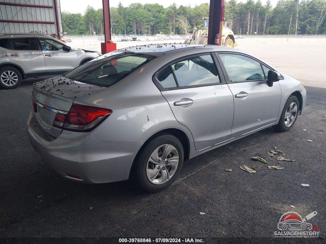 2HGFB2F53EH506283 2014 HONDA CIVIC photo no. 4