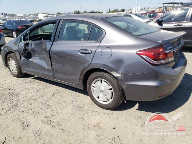 2HGFB2F68EH538610 2014 HONDA CIVIC photo no. 2