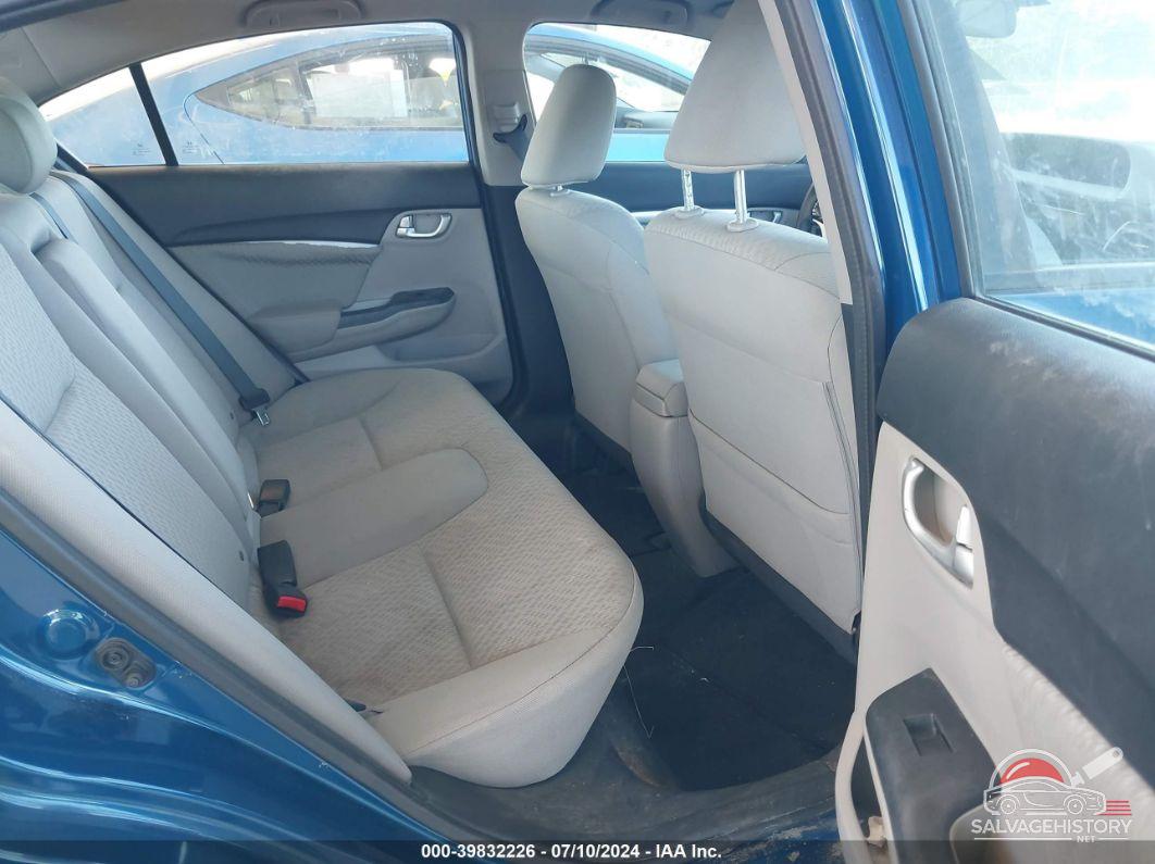 2HGFB2F80EH529319 2014 HONDA CIVIC photo no. 8