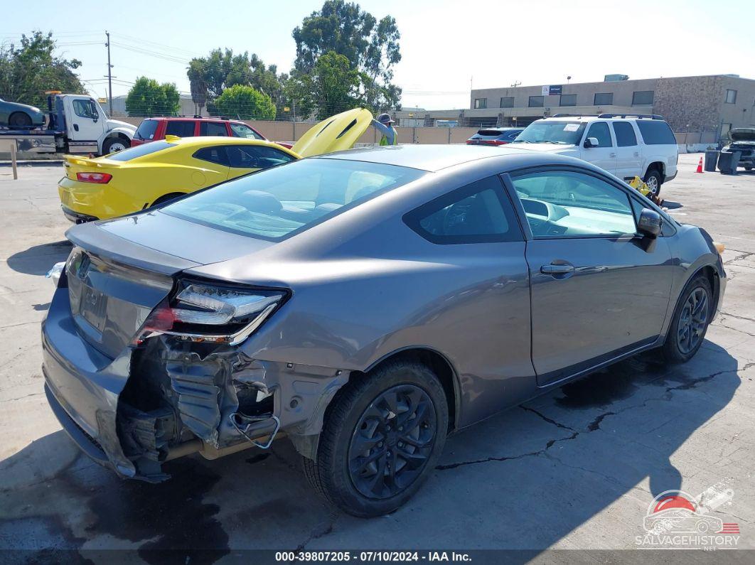 2HGFG3B55EH513930 2014 HONDA CIVIC photo no. 4