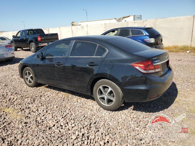19XFB2F77FE013526 2015 HONDA CIVIC photo no. 2