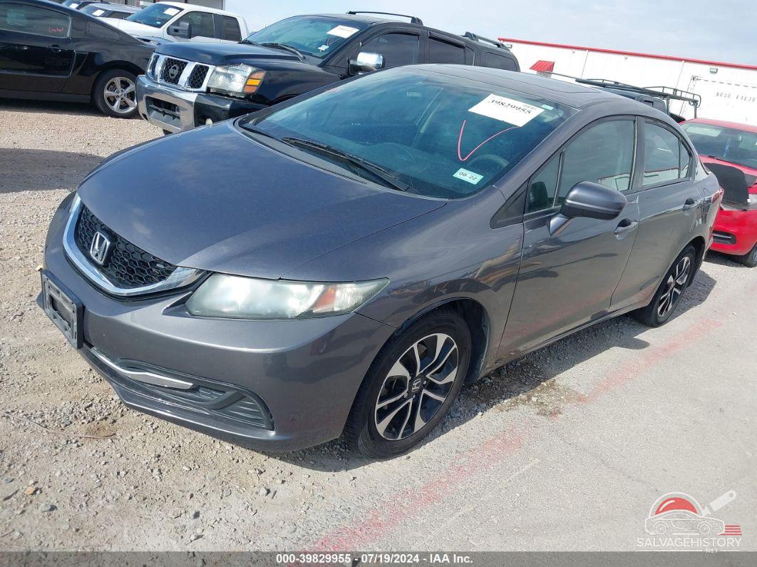 19XFB2F84FE070971 2015 HONDA CIVIC photo no. 2