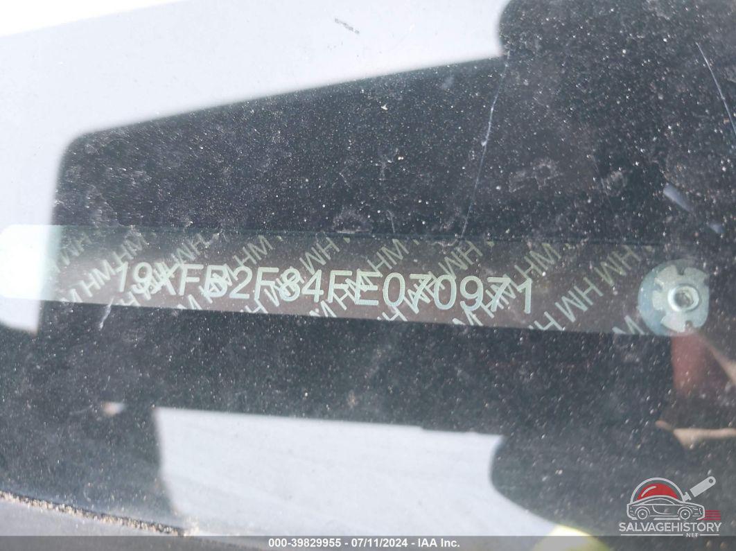 19XFB2F84FE070971 2015 HONDA CIVIC photo no. 9