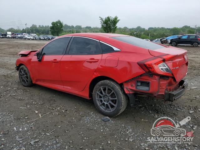 2HGFC2F5XGH503624 2016 HONDA CIVIC photo no. 2