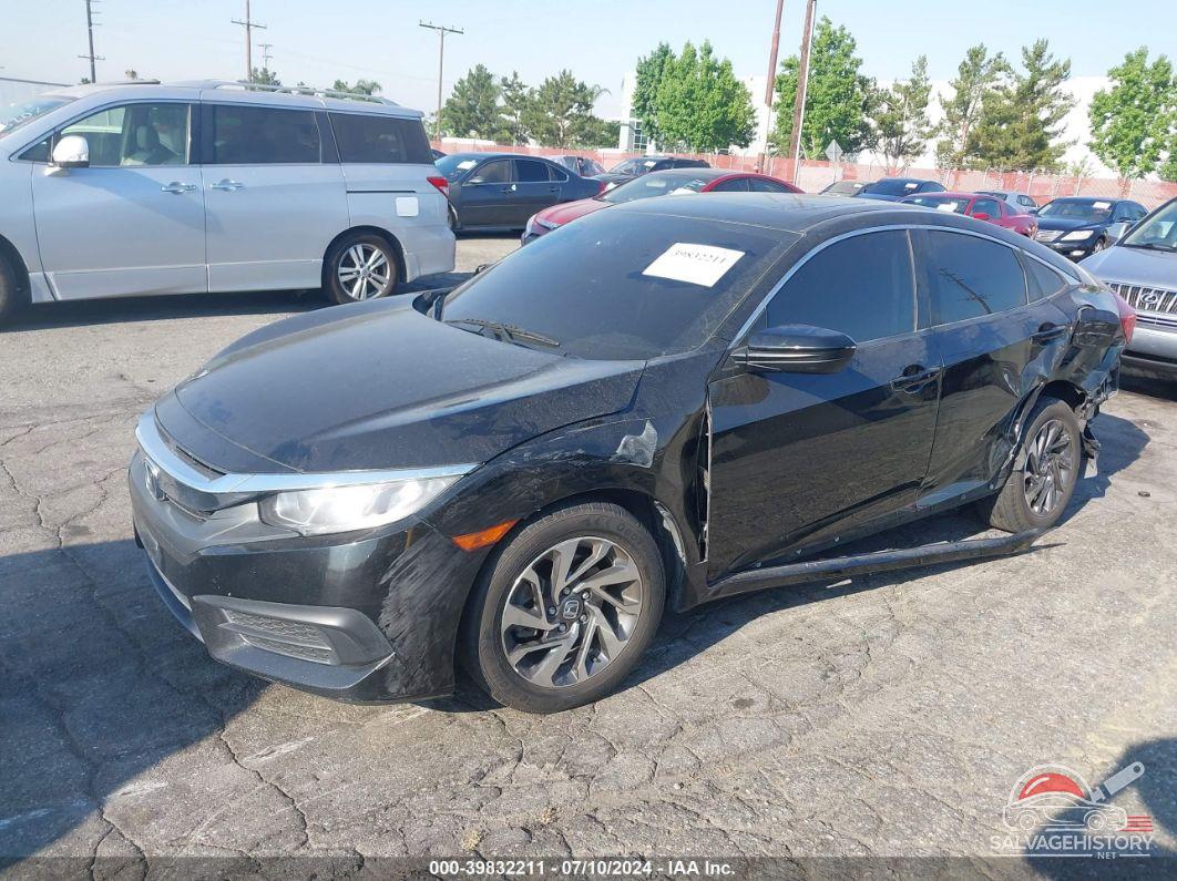 2HGFC2F75HH508166 2017 HONDA CIVIC photo no. 2