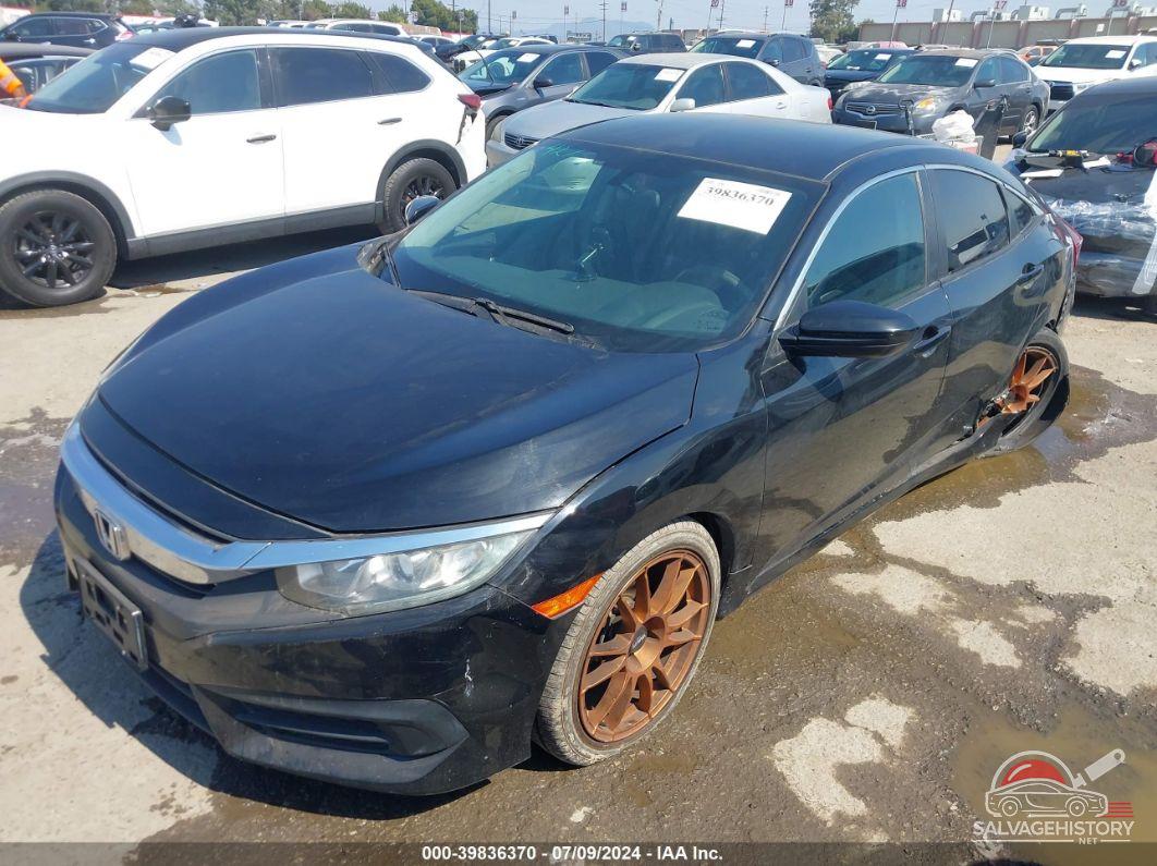 2HGFC2F56JH573760 2018 HONDA CIVIC photo no. 2