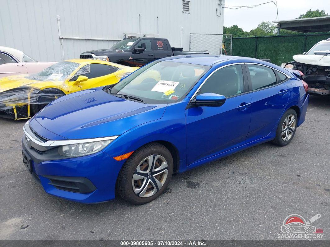 2HGFC2F58JH566230 2018 HONDA CIVIC photo no. 2