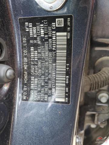 JHMFC1F31JX027336 2018 HONDA CIVIC photo no. 12