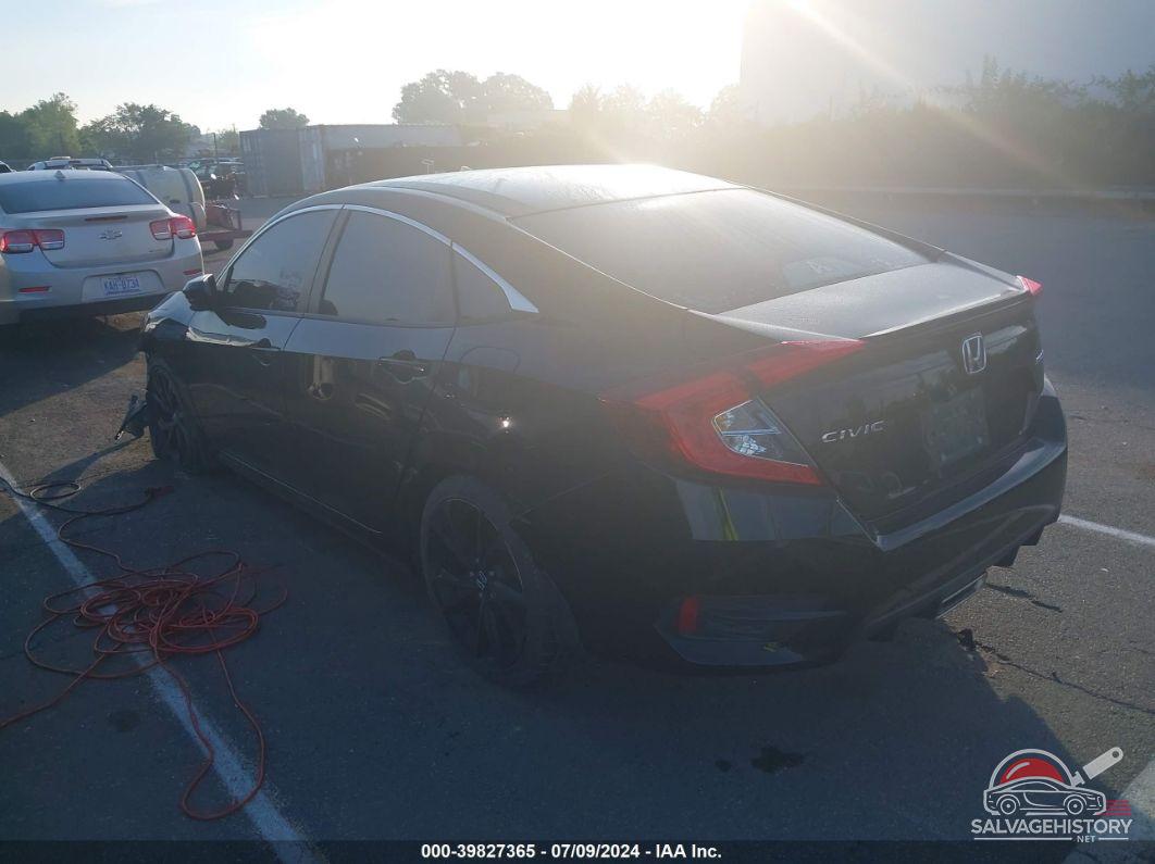 19XFC2F82LE009725 2020 HONDA CIVIC photo no. 3
