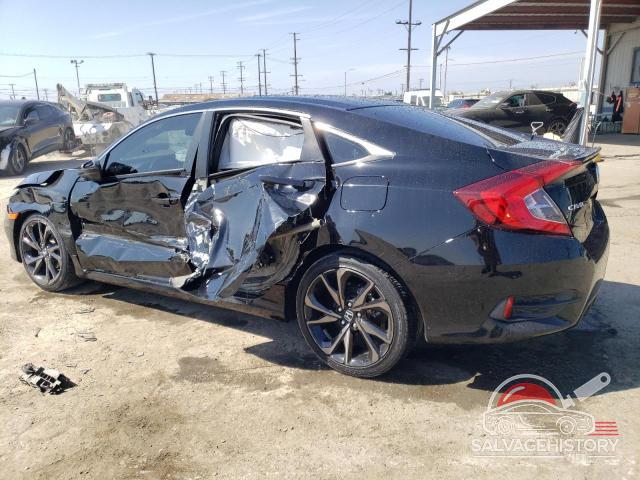 19XFC2F86LE200631 2020 HONDA CIVIC photo no. 2