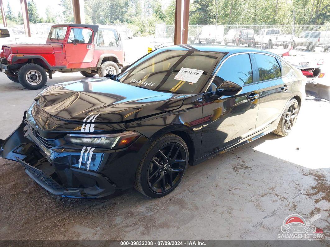 2HGFE2F20NH532417 2022 HONDA CIVIC photo no. 2