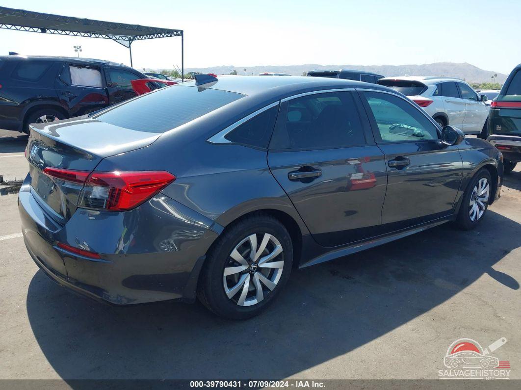2HGFE2F25NH518352 2022 HONDA CIVIC photo no. 4