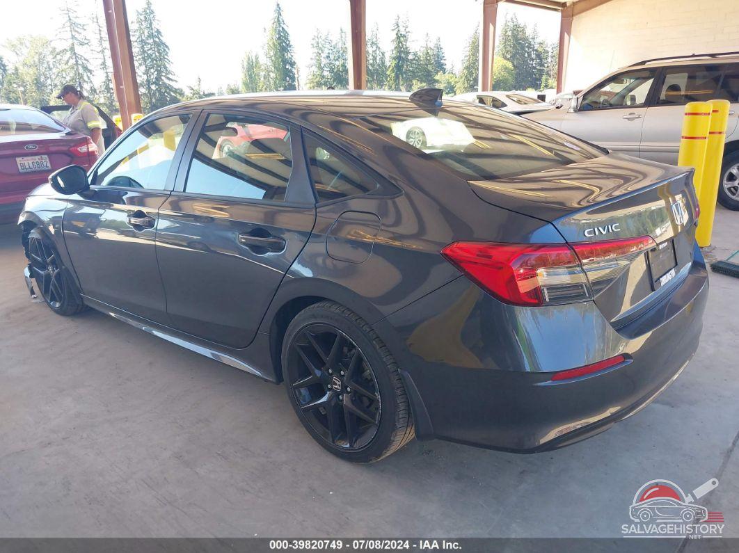 2HGFE2F50NH533724 2022 HONDA CIVIC photo no. 3