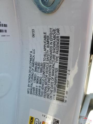 19XFL2H89PE017825 2023 HONDA CIVIC photo no. 12