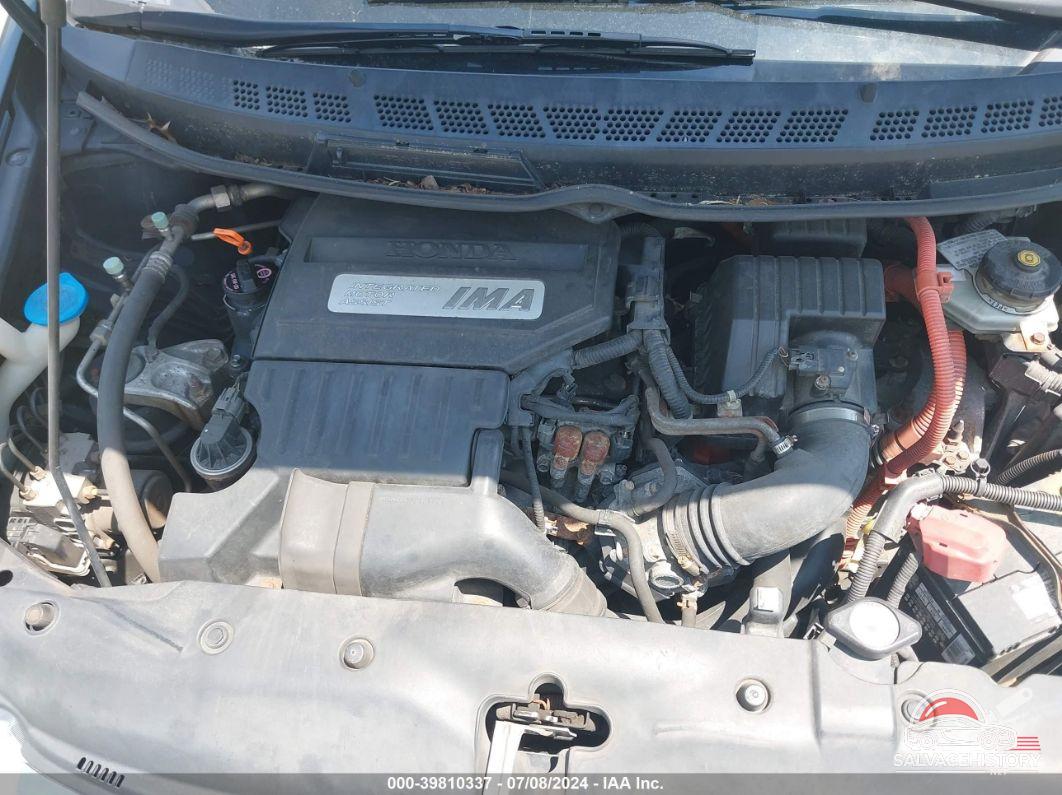 JHMFA3F25AS005684 2010 HONDA CIVIC HYBRID photo no. 10
