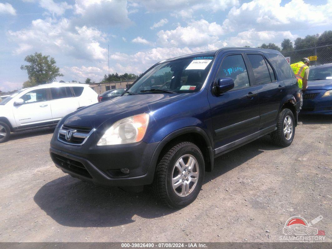 JHLRD78812C002861 2002 HONDA CR-V photo no. 2