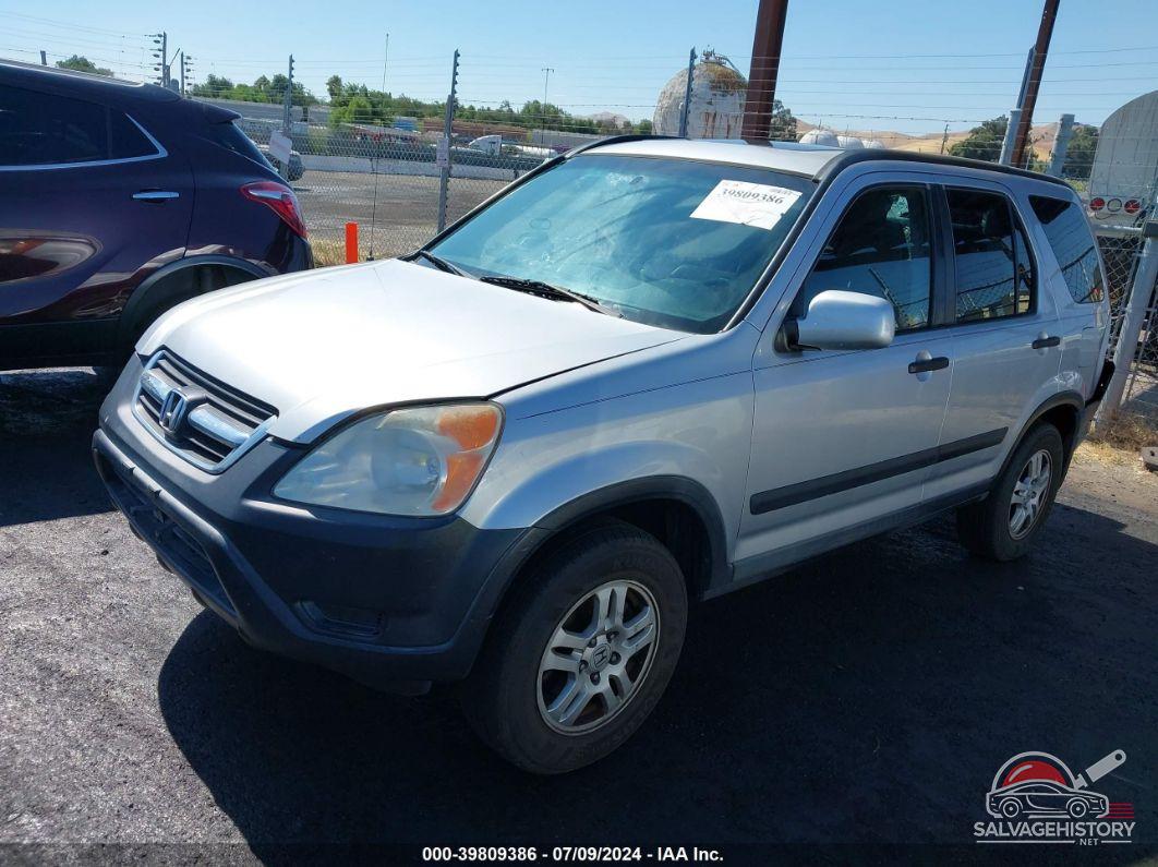 JHLRD78814C003897 2004 HONDA CR-V photo no. 2