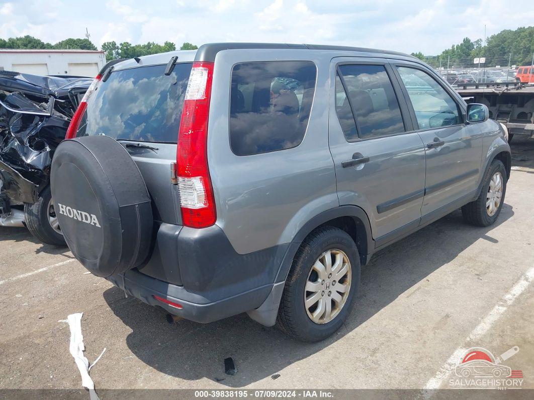 SHSRD78876U442324 2006 HONDA CR-V photo no. 4