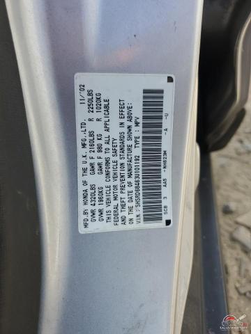 SHSRD68463U101192 2003 HONDA CRV photo no. 13