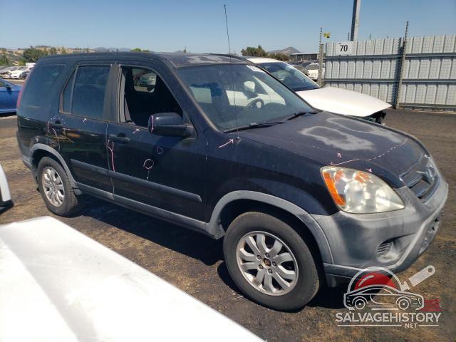 JHLRD78835C026583 2005 HONDA CRV photo no. 4
