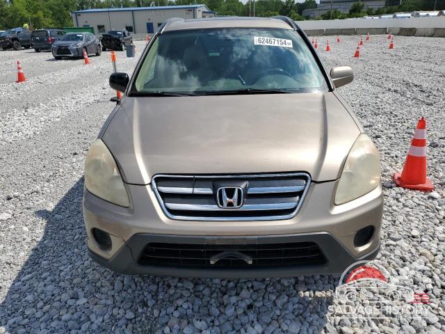 SHSRD78905U338233 2005 HONDA CRV photo no. 5