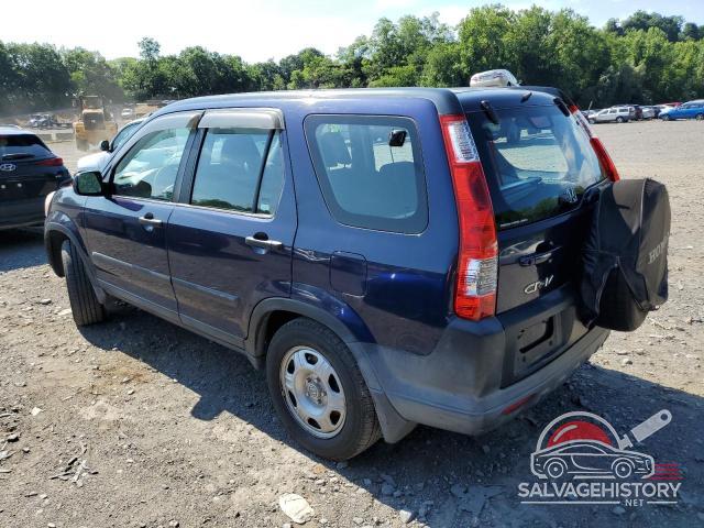 SHSRD78586U437705 2006 HONDA CRV photo no. 2